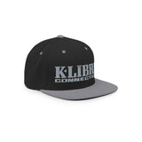 Casquette Snapback très classe noir et grise