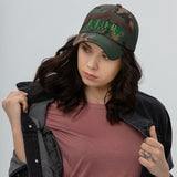 Casquette de baseball militaire pour femme de couleur kaki