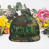 Casquette snapback army de couleur vert camouflage