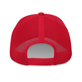 Casquette Trucker pour homme rouge avec texte KLibre Connection