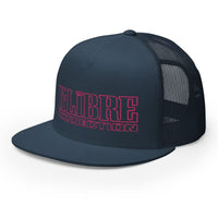 Casquette Trucker Libre Bleu Navy 