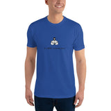 T-Shirt musculation pour homme de couleur bleu royal