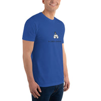 T Shirt Muscle Bleu Royal pour homme