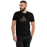 T-shirt Noir ajusté homme DTG Next Level 3600-Punchline Savoir est une Arme