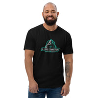 T-shirt Noir ajusté homme DTG Next Level 3600 Punchline- Digital Nomad