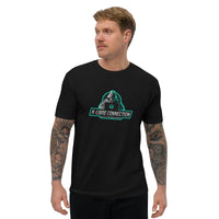 T-shirt Noir ajusté homme DTG Next Level 3600 Punchline- Digital Nomad