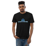 T-shirt Noir ajusté homme DTG Next Level 3600 Punchline- Rétention Séminale