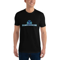 T-shirt Noir ajusté homme DTG Next Level 3600 Punchline- Rétention Séminale