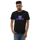 T-shirt Noir ajusté homme Next Level 3600 Punchline-NO FAP