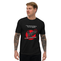 T-shirt ajusté homme DTG Next Level 3600-Punchline C'est nous les Aiglons Vous les Pigeons