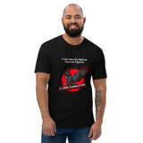 T-shirt ajusté homme DTG Next Level 3600-Punchline C'est nous les Aiglons Vous les Pigeons
