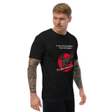 T-shirt ajusté homme DTG Next Level 3600-Punchline C'est nous les Aiglons Vous les Pigeons