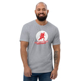T-shirt Gris ajusté homme DTG Next Level 3600-Punchline- Les Derniers Seront Premiers
