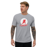 T-shirt Gris ajusté homme DTG Next Level 3600-Punchline- Les Derniers Seront Premiers