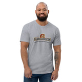 T-shirt Gris ajusté homme DTG Next Level 3600-Punchline- Battre Fer Chaud Refroidir Frère Faux-DTG