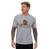T-shirt Gris ajusté homme DTG Next Level 3600 Punchline Apprendre-Désapprendre-Réapprendre DTG