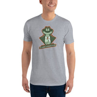 T-shirt Gris ajusté homme DTG Next Level 3600 Punchline-Tonton Fringueur