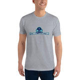 T-shirt Gris ajusté homme Next Level 3600 Punchline- Rétention Séminale