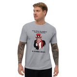 T-shirt ajusté homme DTG Next Level 3600 Punchline C'est Nous les Aiglons Vous les Pigeon