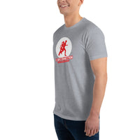 T-shirt Gris ajusté homme DTG Next Level 3600-Punchline- Les Derniers Seront Premiers