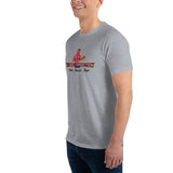 T-shirt Gris ajusté homme DTG Next Level 3600-Punchline-Metro-Boulot-Dojo