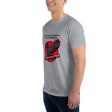 T-shirt ajusté homme DTG Next Level 3600-Punchline-C'est nous les Aiglons vous les Pigeons DTG-