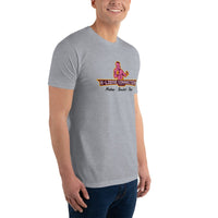 T-shirt Gris ajusté homme DTG Next Level 3600-Punchline-Metro-Boulot-Dojo