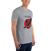 T-shirt ajusté homme DTG Next Level 3600-Punchline-C'est nous les Aiglons vous les Pigeons DTG-