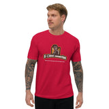 T-shirt Rouge ajusté homme DTG Next Level 3600 Punchline Apprendre-Désapprendre-Réapprendre DTG