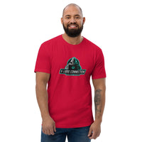 T-shirt Rouge ajusté homme DGT Next Level 3600 Punchline-Tonton Fringueur