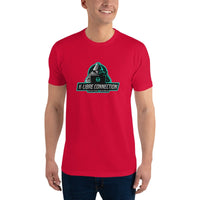 T-shirt Rouge ajusté homme DGT Next Level 3600 Punchline-Tonton Fringueur