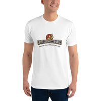 T-shirt Blanc ajusté homme DTG Next Level 3600-Punchline- Battre Fer Chaud Refroidir Frère Faux-DTG