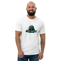 T-shirt Blanc à Manches Court  ajusté homme DTG Next Level 3600- Digital Nomad