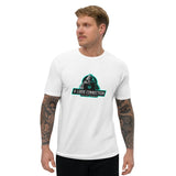 T-shirt Blanc à Manches Court  ajusté homme DTG Next Level 3600- Digital Nomad