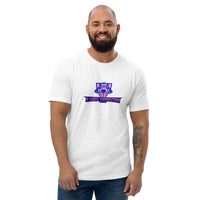 T-shirt Blanc ajusté homme DTG Next Level 3600 Punchline-NO FAP