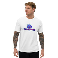 T-shirt Blanc ajusté homme DTG Next Level 3600 Punchline-NO FAP