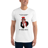 T-shirt ajusté homme DTG Next Level 3600 Punchline-C'est Nous les Aiglons Vous les Pigeons DTG