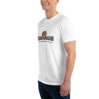 T-shirt Blanc ajusté homme DTG Next Level 3600-Punchline- Battre Fer Chaud Refroidir Frère Faux-DTG