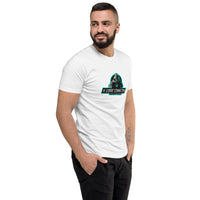 T-shirt Blanc à Manches Court  ajusté homme DTG Next Level 3600- Digital Nomad