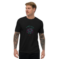 T-shirt Noir ajusté homme DTG Next Level 3600 Style Fashion