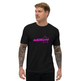 T-shirt Noir ajusté homme DTG Next Level 3600 Style Fashion