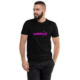 T-shirt Noir ajusté homme DTG Next Level 3600 Style Fashion
