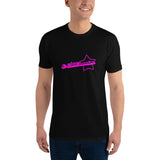T-shirt Noir ajusté homme DTG Next Level 3600 Style Fashion