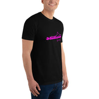 T-shirt Noir ajusté homme DTG Next Level 3600 Style Fashion