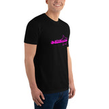 T-shirt Noir ajusté homme DTG Next Level 3600 Style Fashion