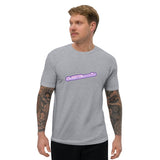 T-shirt Gris ajusté homme  Next Level 3600- Style Disco Urbain