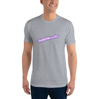 T-shirt Gris ajusté homme  Next Level 3600- Style Disco Urbain
