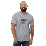 T-shirt Gris ajusté homme Next Level 3600- Style Graffiti Urbain