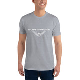 T-shirt Gris ajusté homme DTG Next Level 3600- Style Sport Urbain