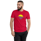 T-shirt Rouge ajusté homme Next Level 3600 -Style Fashion